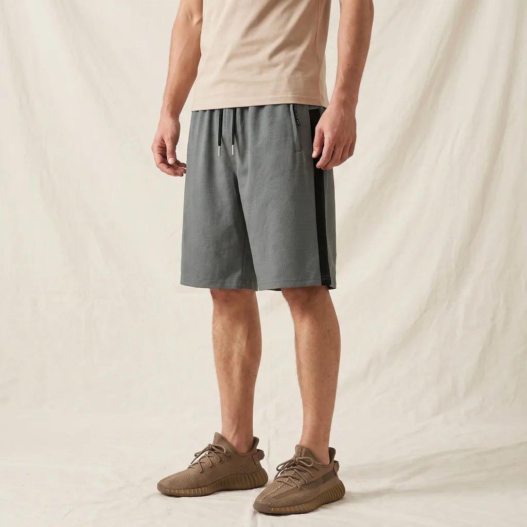 Dark Gray Channing Quick-Dry Mesh Shorts 1