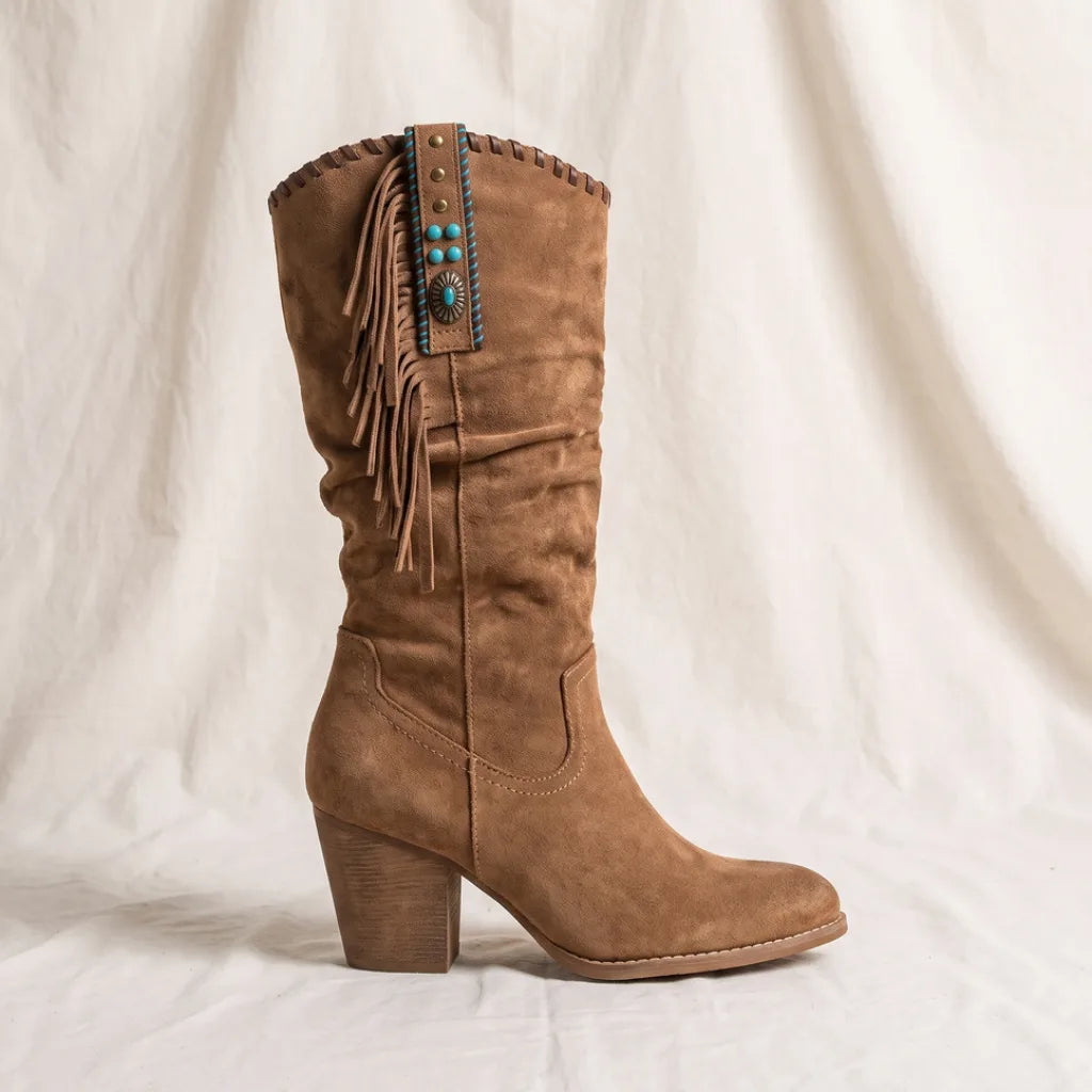 Women's Whalen Fringe Tall Boots