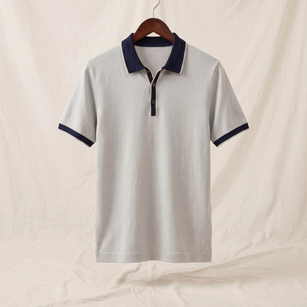 Harlow Polo Shirt - Color:Beige;Size:S