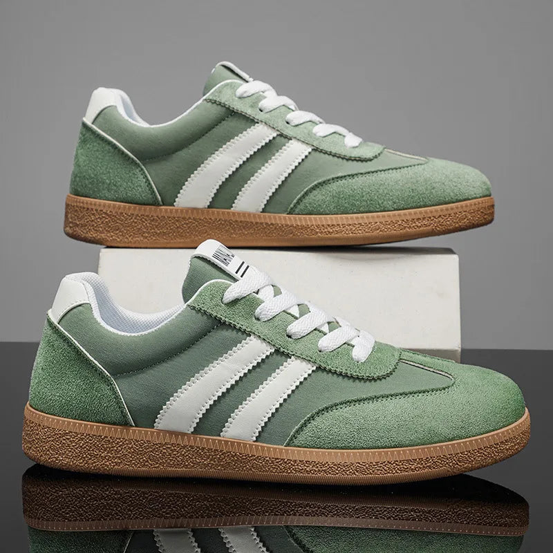 Havelock | Men's Low Top Trainers - Color:Green;Size:38