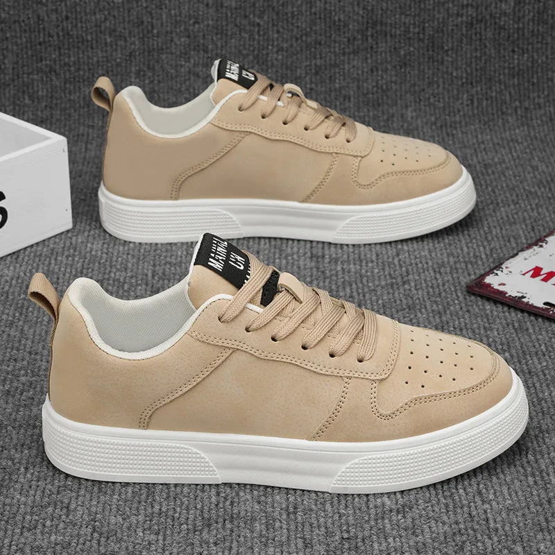Havelock | Men's Low Top Trainers - Color:Khaki;Size:38