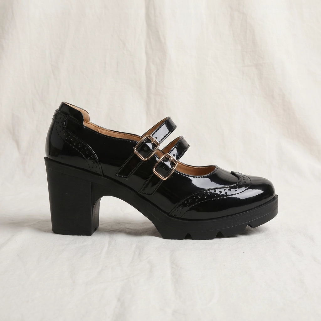 Clarissa Brogue Heels