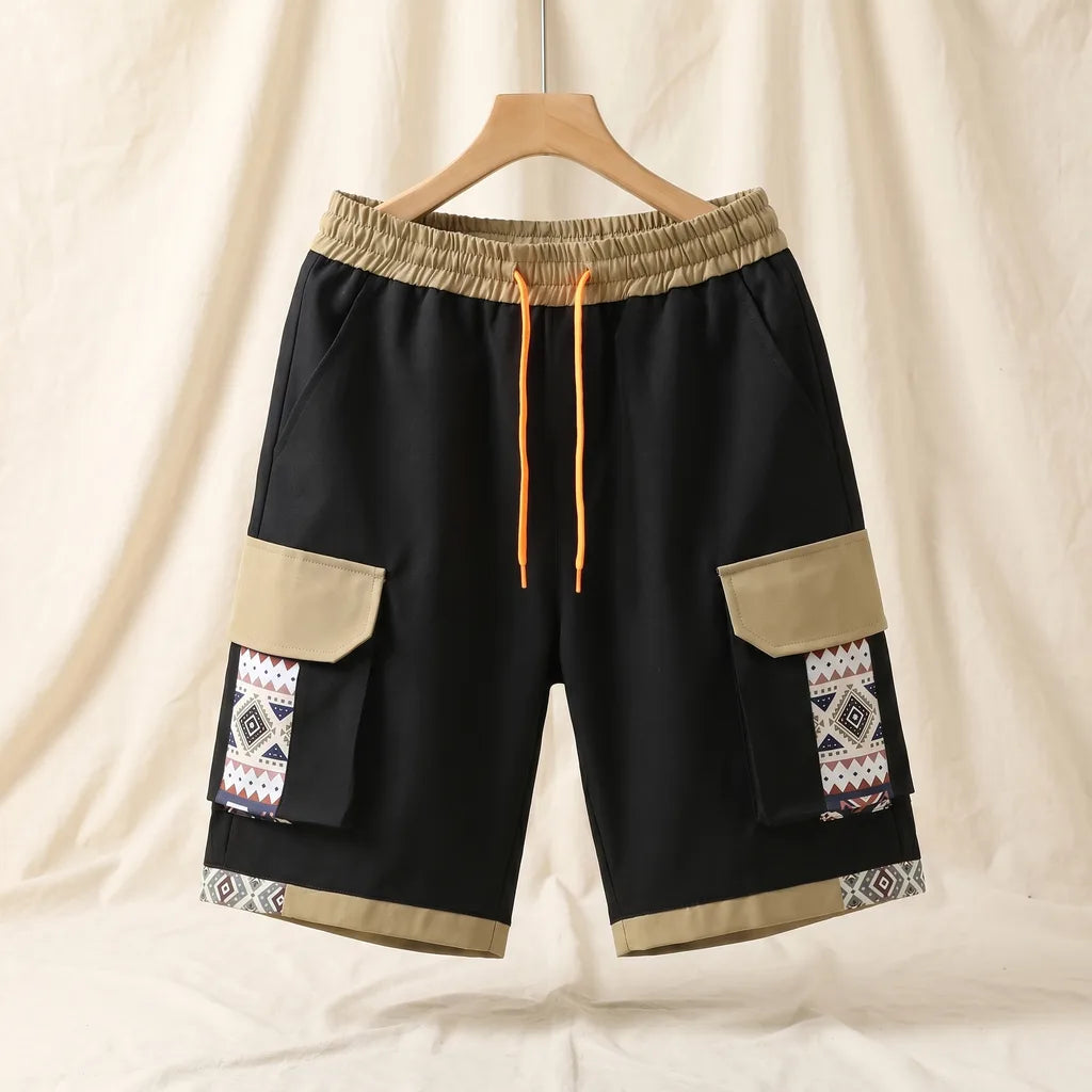 Hobart Straight Cargo Shorts - Color:Black;Size:S
