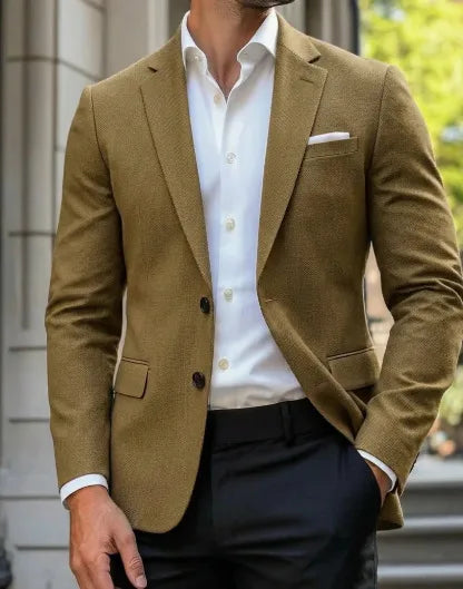 Hollis | Men's Casual Jacket - Brown