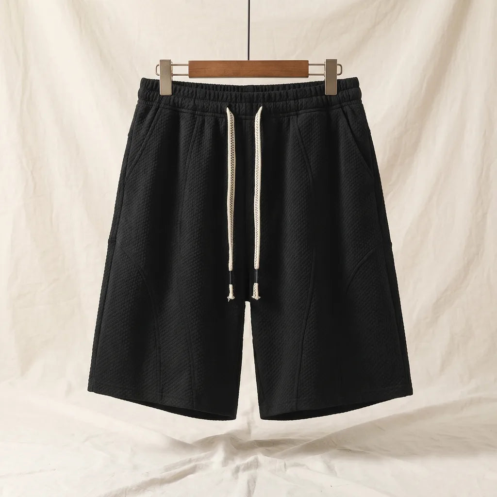 Hopkins Drawstring Shorts - Color:Black;Size:S