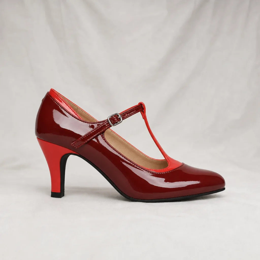Women's Iris Pointed Mary Jane Heels