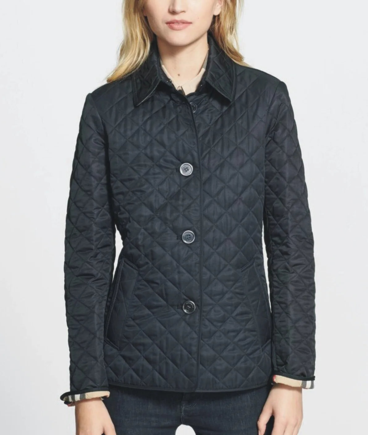 Isabel | Women's Lightweight Quilted Jacket  - Size:XS;Color:Black