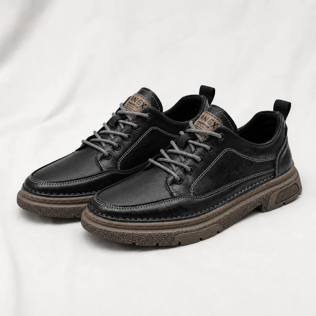 Men's Black Kemp Low-Cut Sneakers
