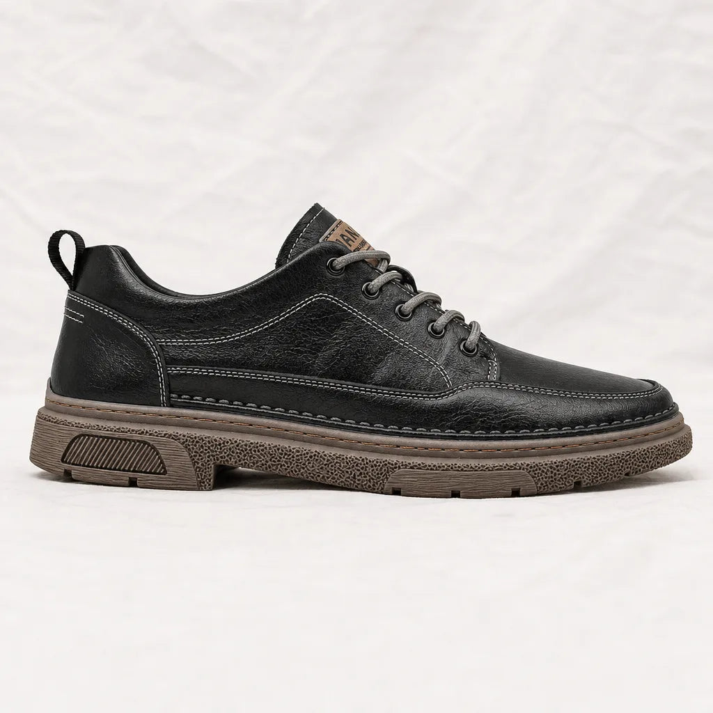 Men's Black Kemp Low-Cut Sneakers