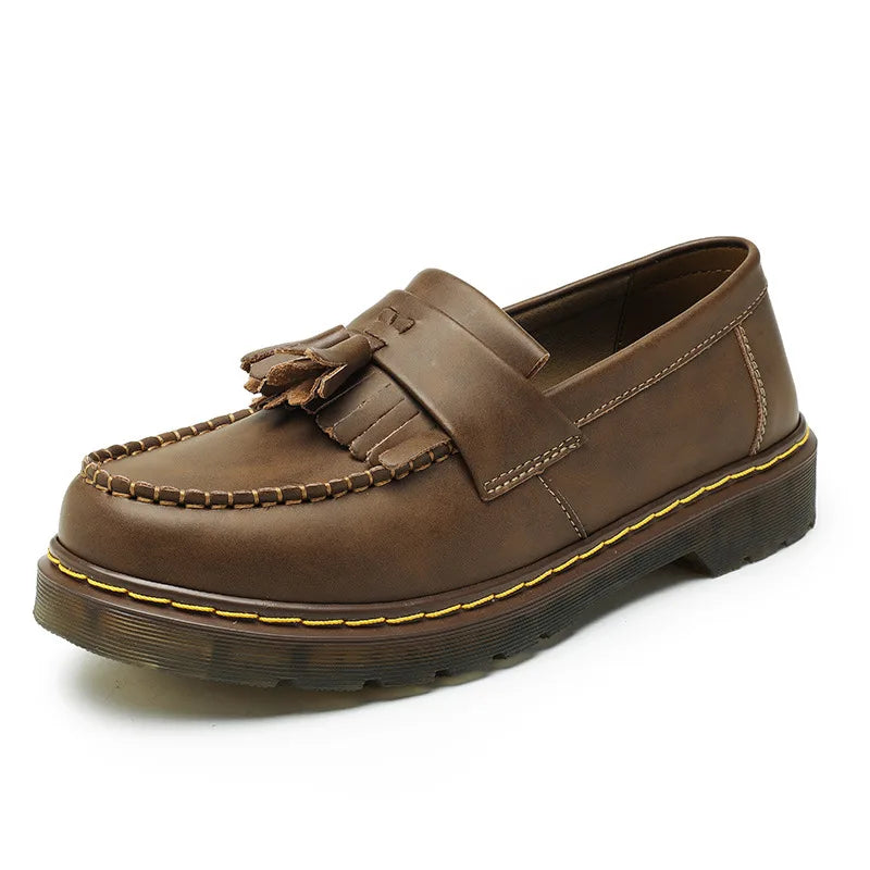 Women's Brown Jane | Women's Leather Orthopedic Loafers (Copy)