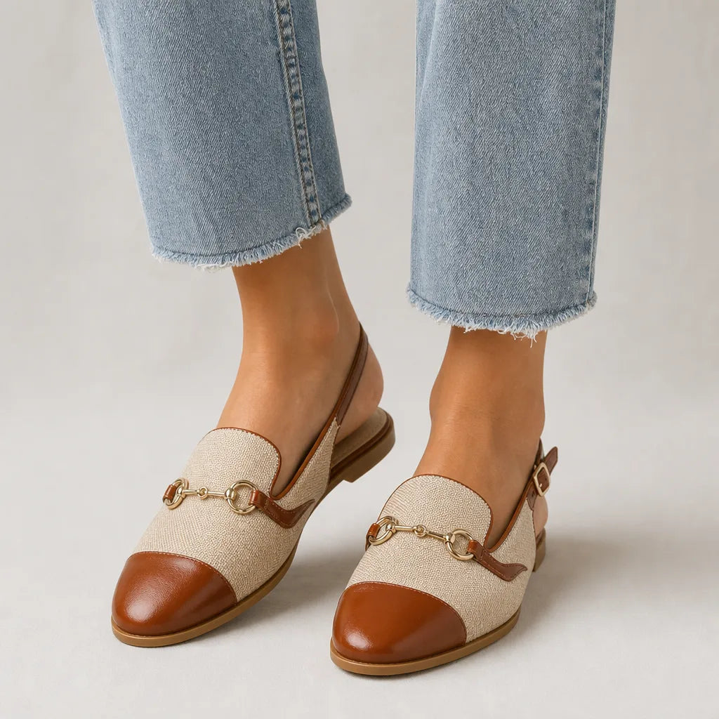 Brown Lyla Pointed Mary Janes 3