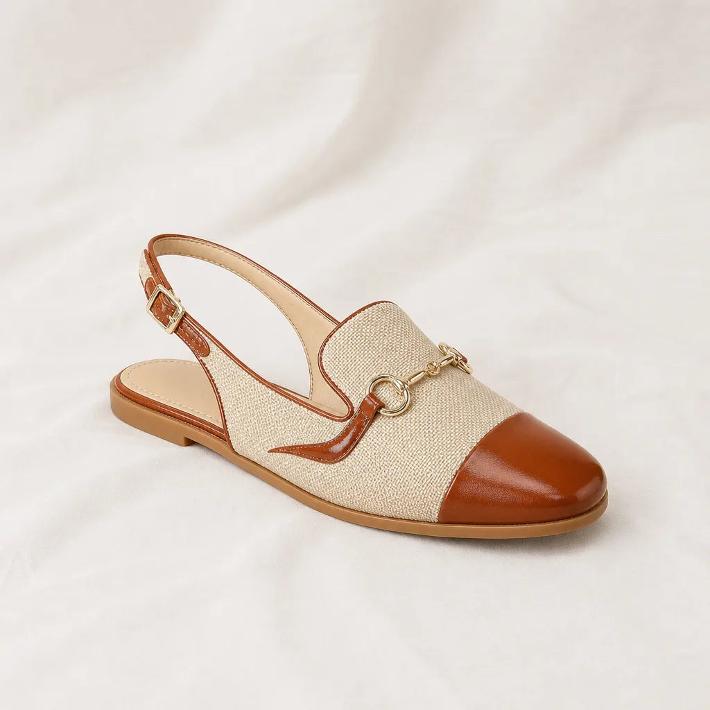 Brown Lyla Pointed Mary Janes 1