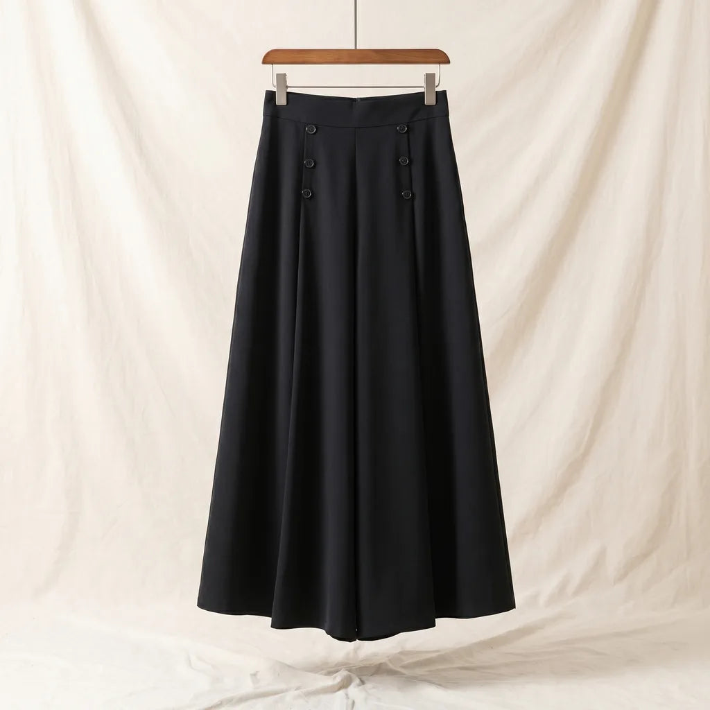 Jessie High Waist Sailors - Color:Black;Size:S