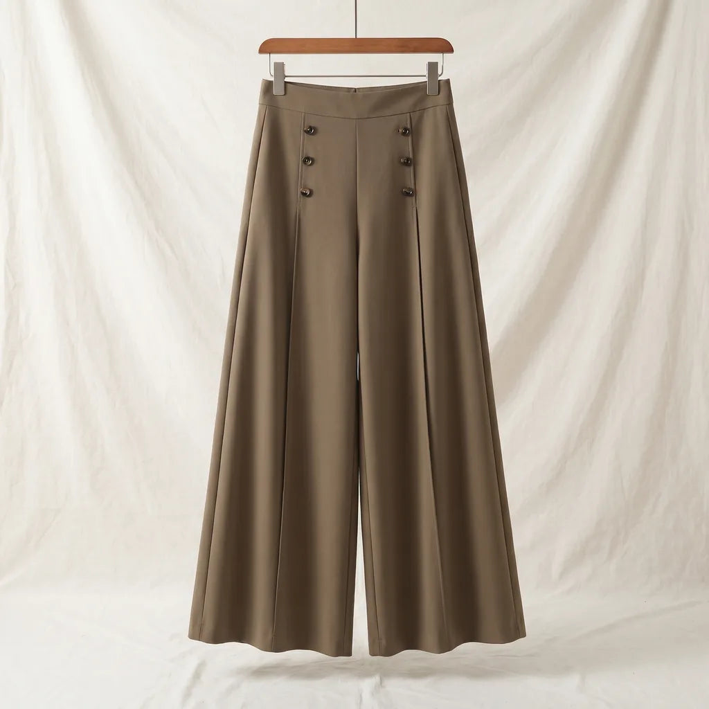 Jessie High Waist Sailors - Color:Caramel;Size:S