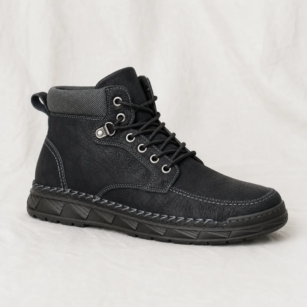 Men's Black Barclay Low Cut Boots