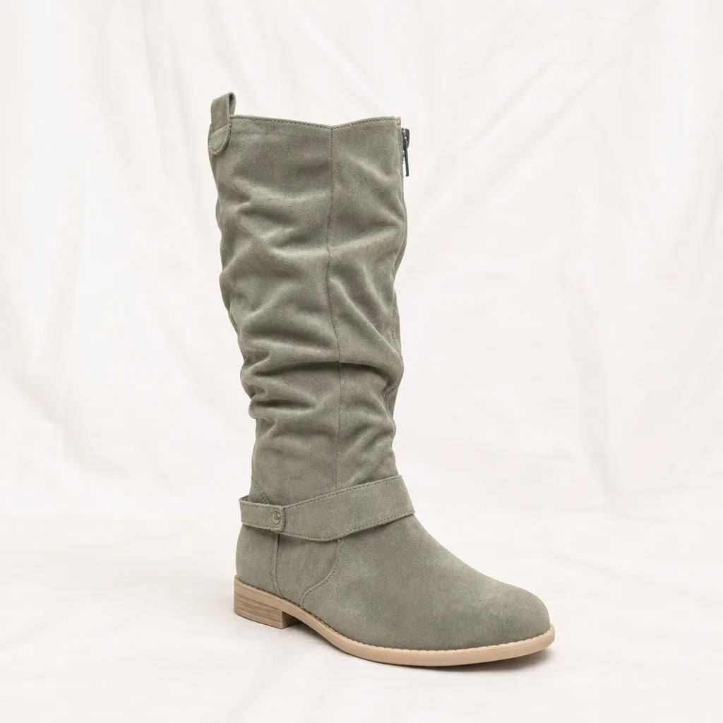 Women's Dark Green Summit | Women's Knee High Boots - No match