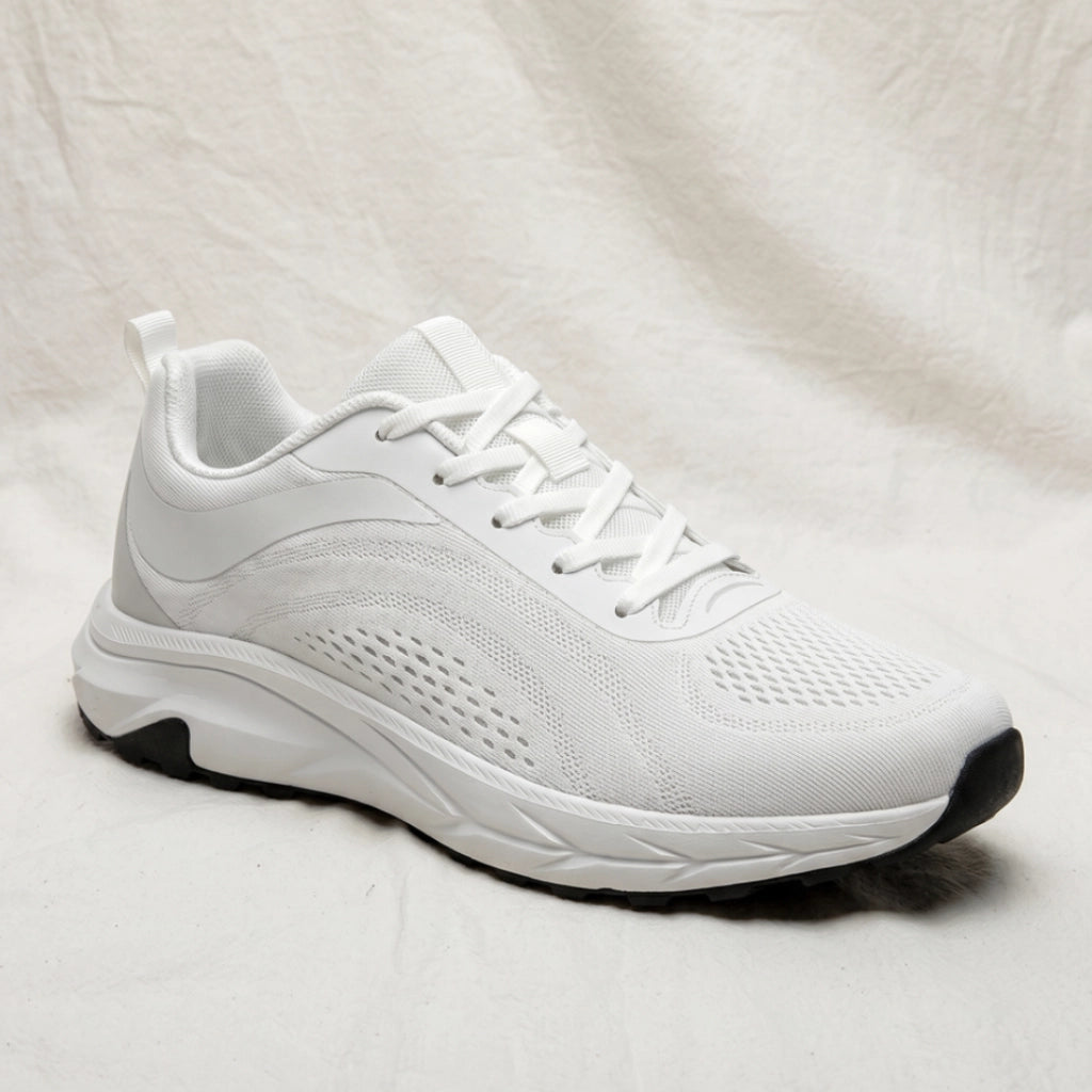 Juniper Wide Fit Mesh Sneakers - Color:White;Size:38