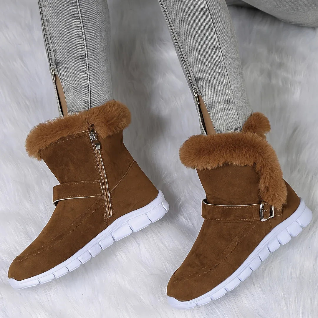 Katrina | Women's Winter Boots - Color:Brown;Size:36
