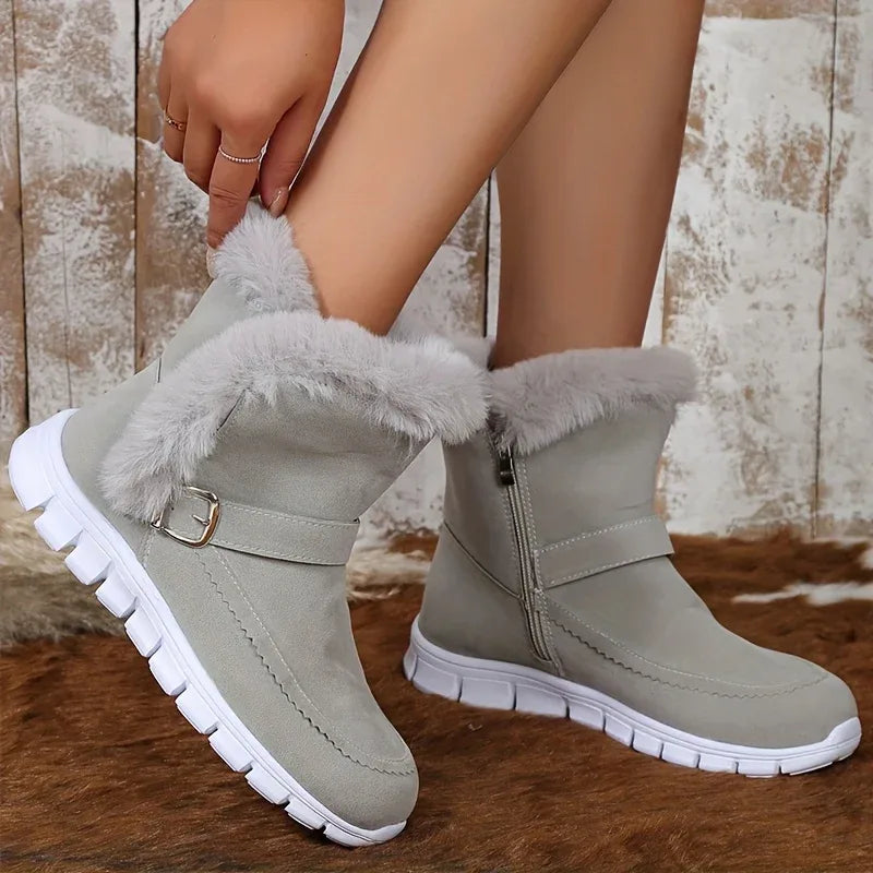 Katrina | Women's Winter Boots - Color:Grey;Size:36
