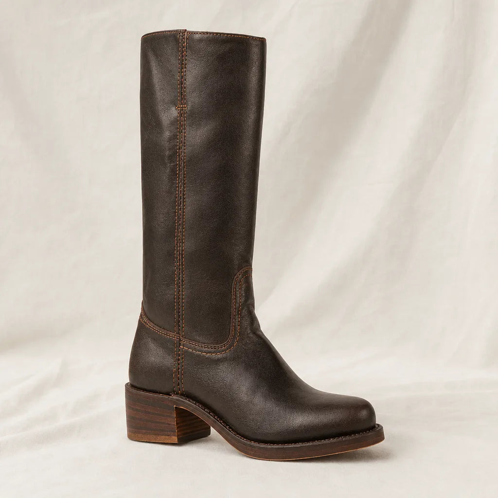 Women's Dark Brown Keira | Women's Knee High Boots - No match