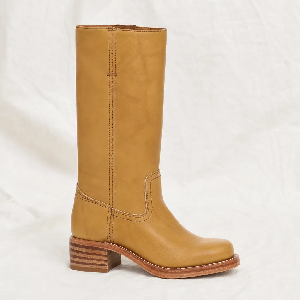 Women's Yellow Keira | Women's Knee High Boots - No match