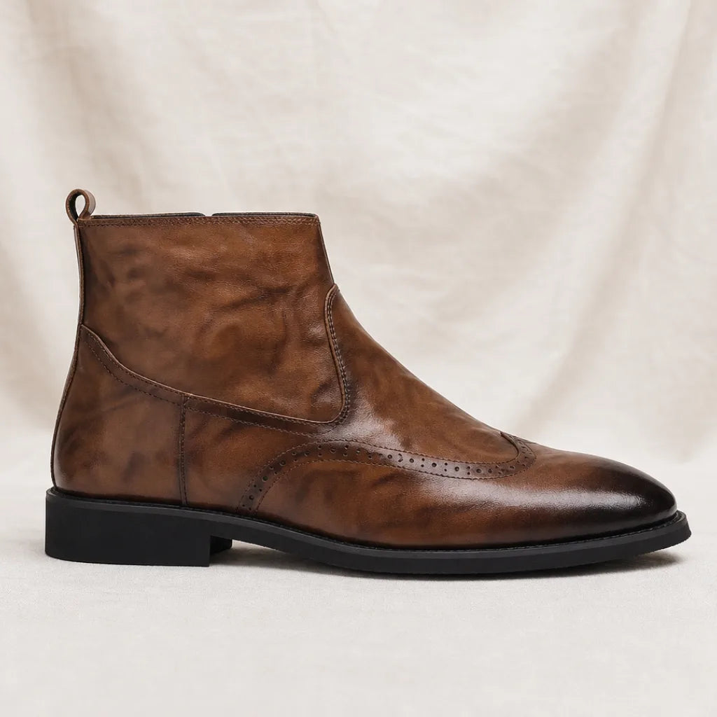 Men's Sophie Brogue Chelsea Boots