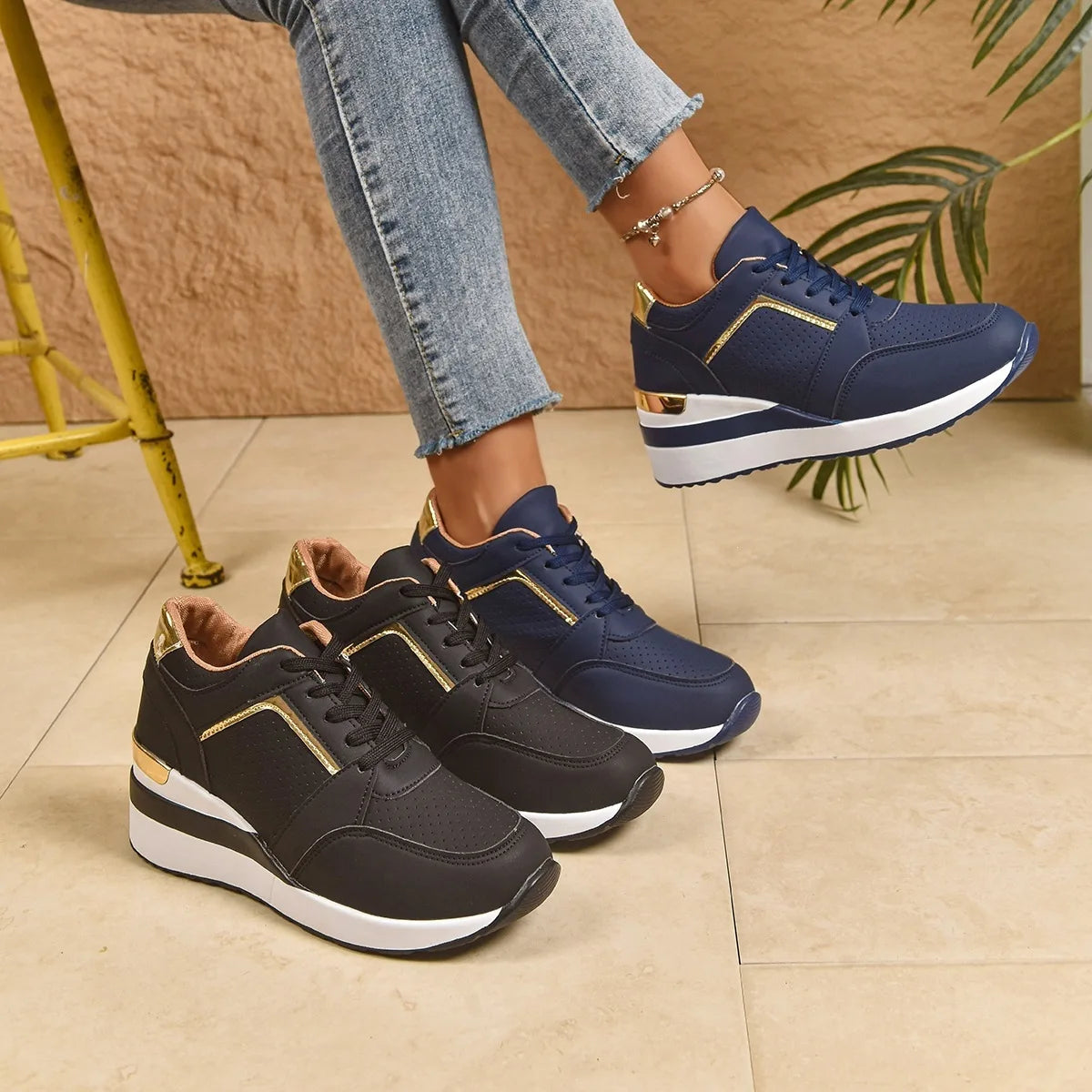 Women's Kimberley | Women's Orthopedic Wedge Sneakers