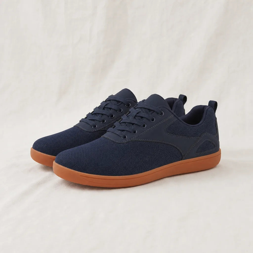 Larry Flyknit Sneakers - Color:Blue;Size:38