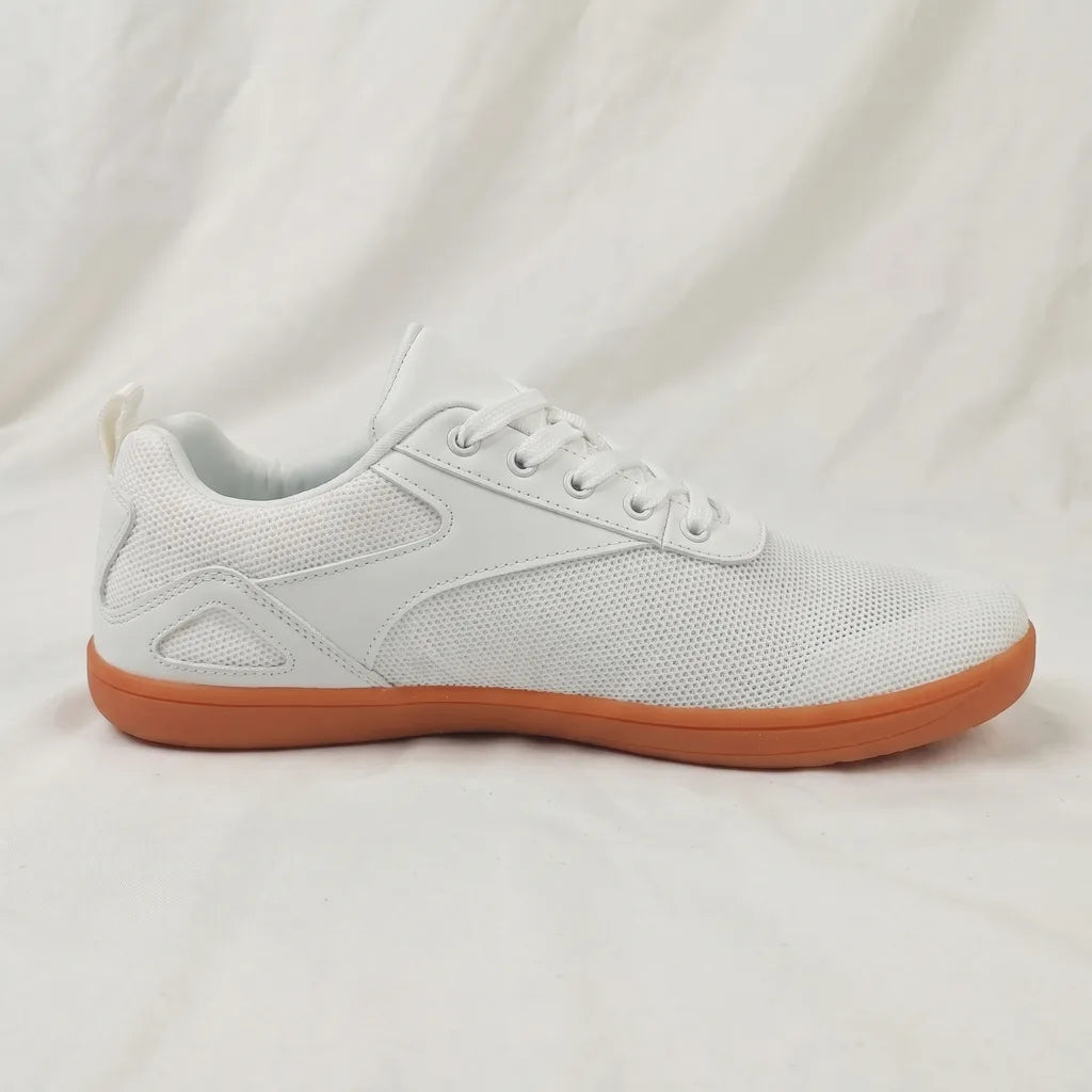 White Rosa Flyknit Walking Sneakers 2