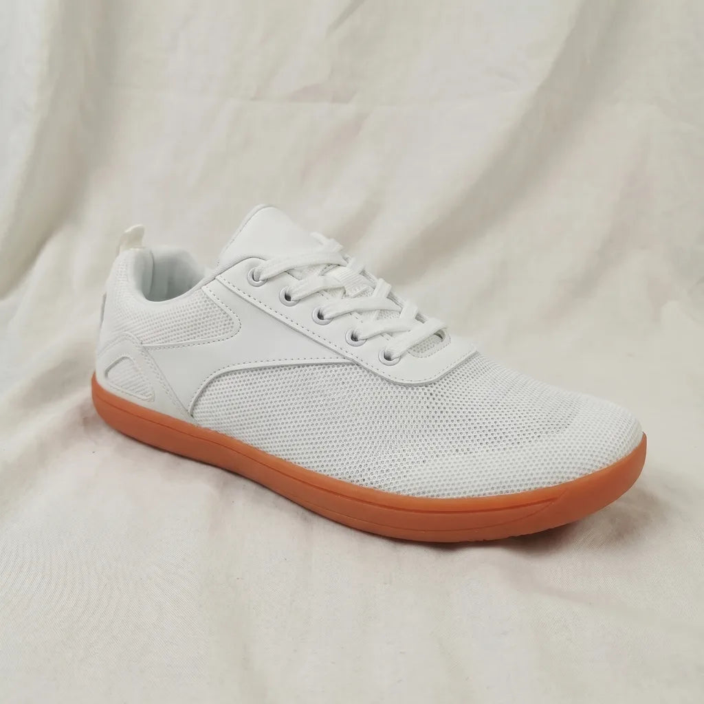 White Rosa Flyknit Walking Sneakers 1