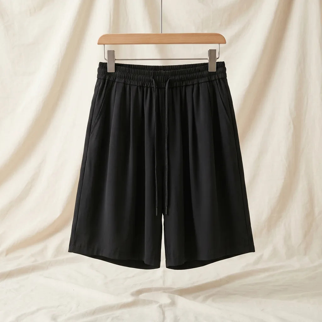 Women's Black Lowell Cooling Bermuda Shorts