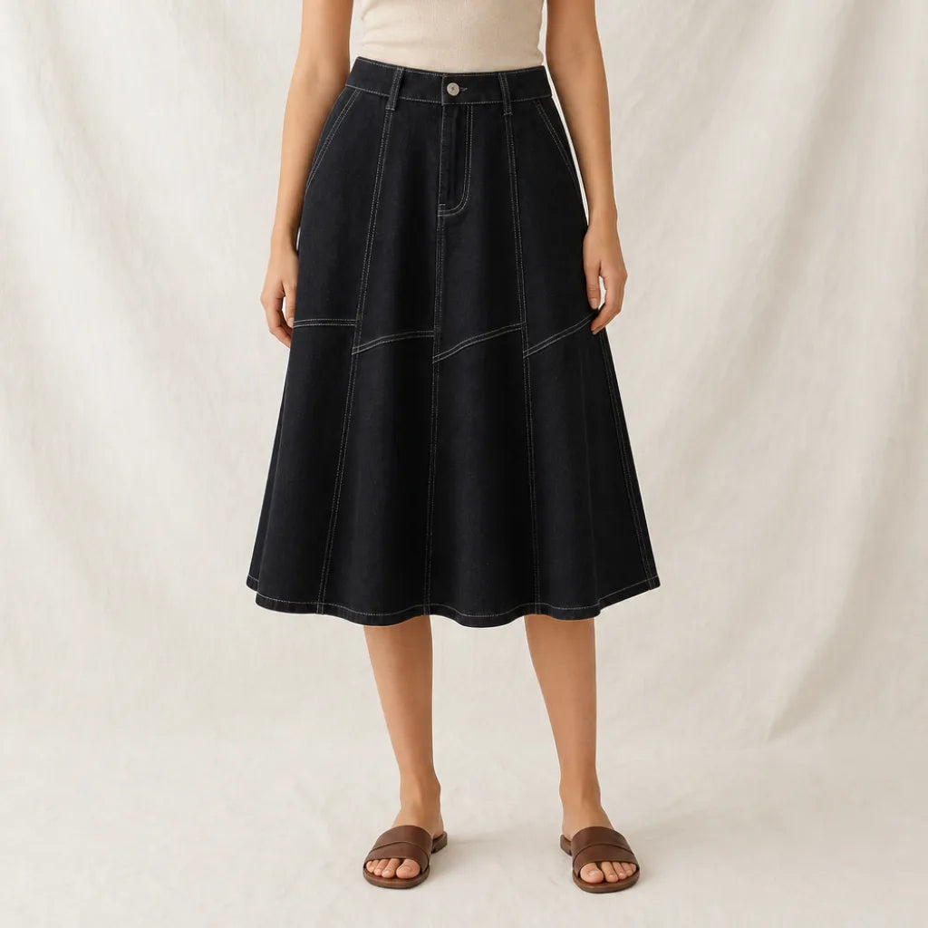 Women's Farragut Denim Fishtail Skirt