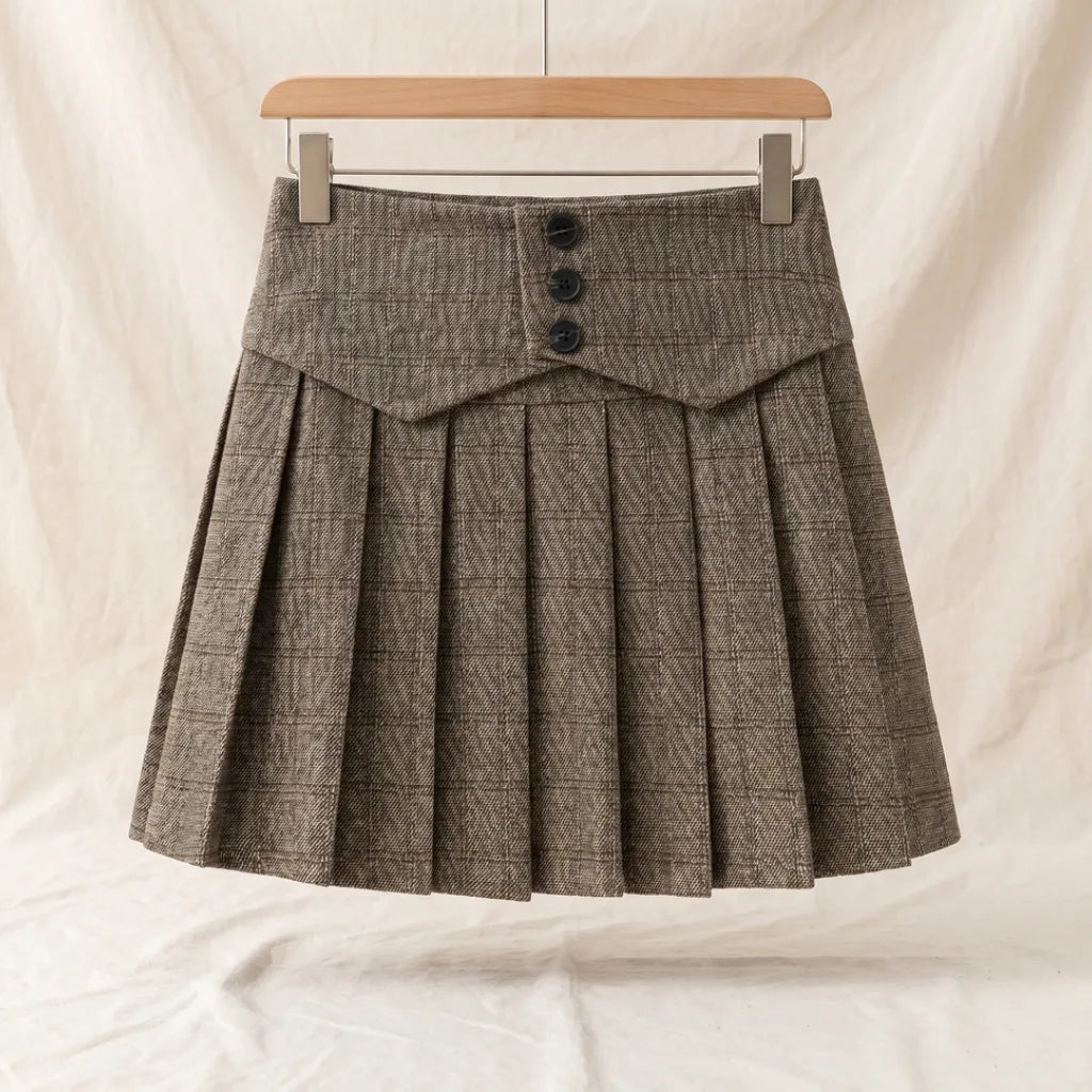 Women's Levine Pleated Midi Skirt