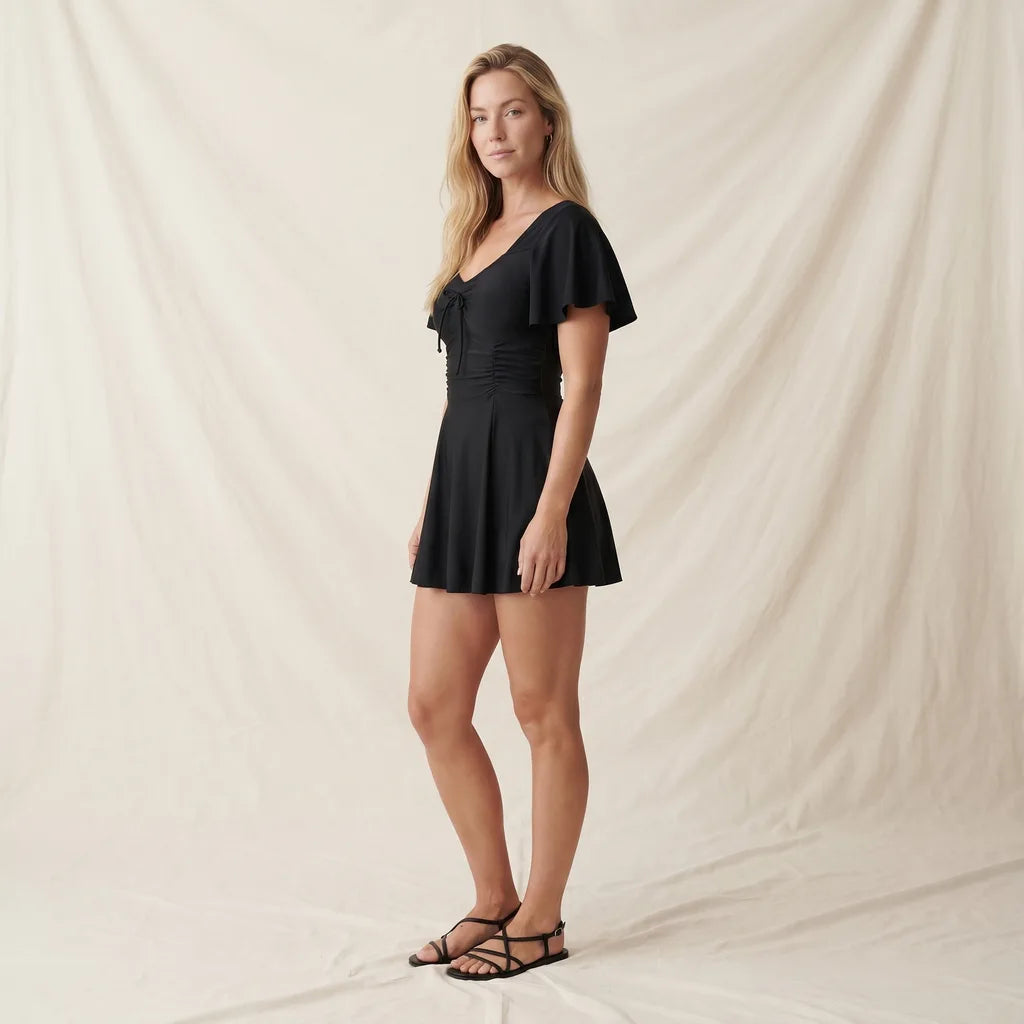 Women's Black Honor Plus Size One-Piece Swimsuit
