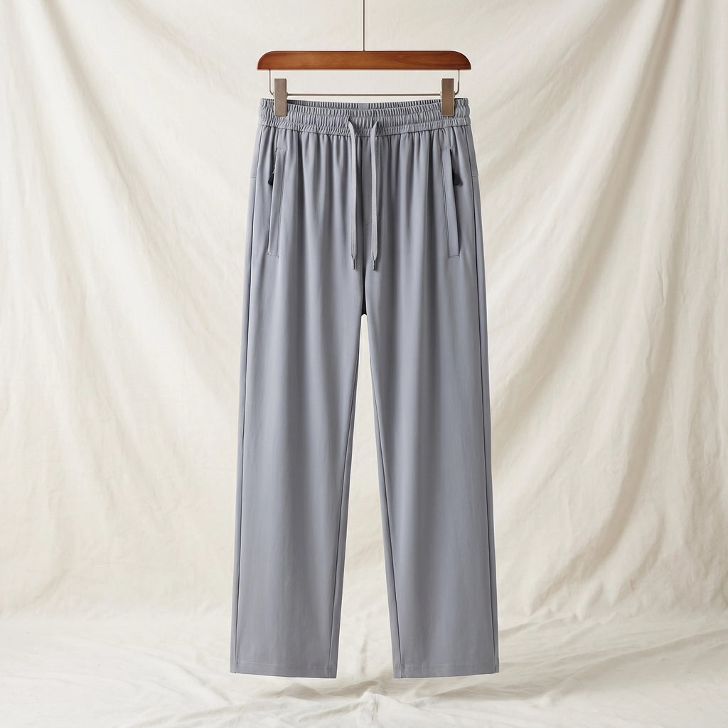 Oliver Straight-Leg Quick-Dry Trousers - Color:Light Gray;Size:S