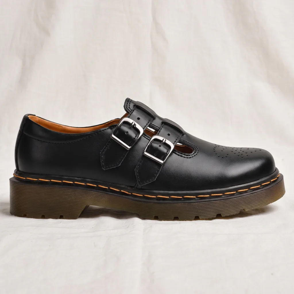 Women's Vanderbilt Leather Platform Mary Janes