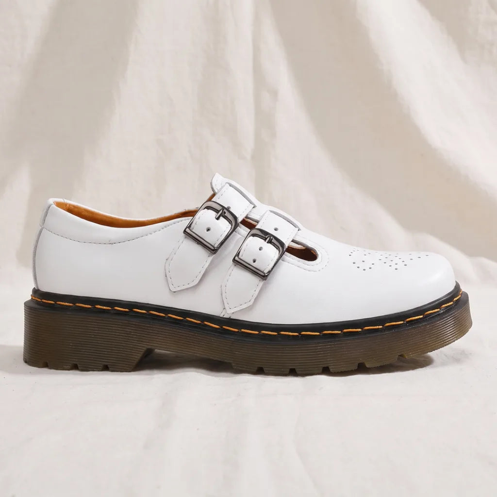 Women's Vanderbilt Leather Platform Mary Janes