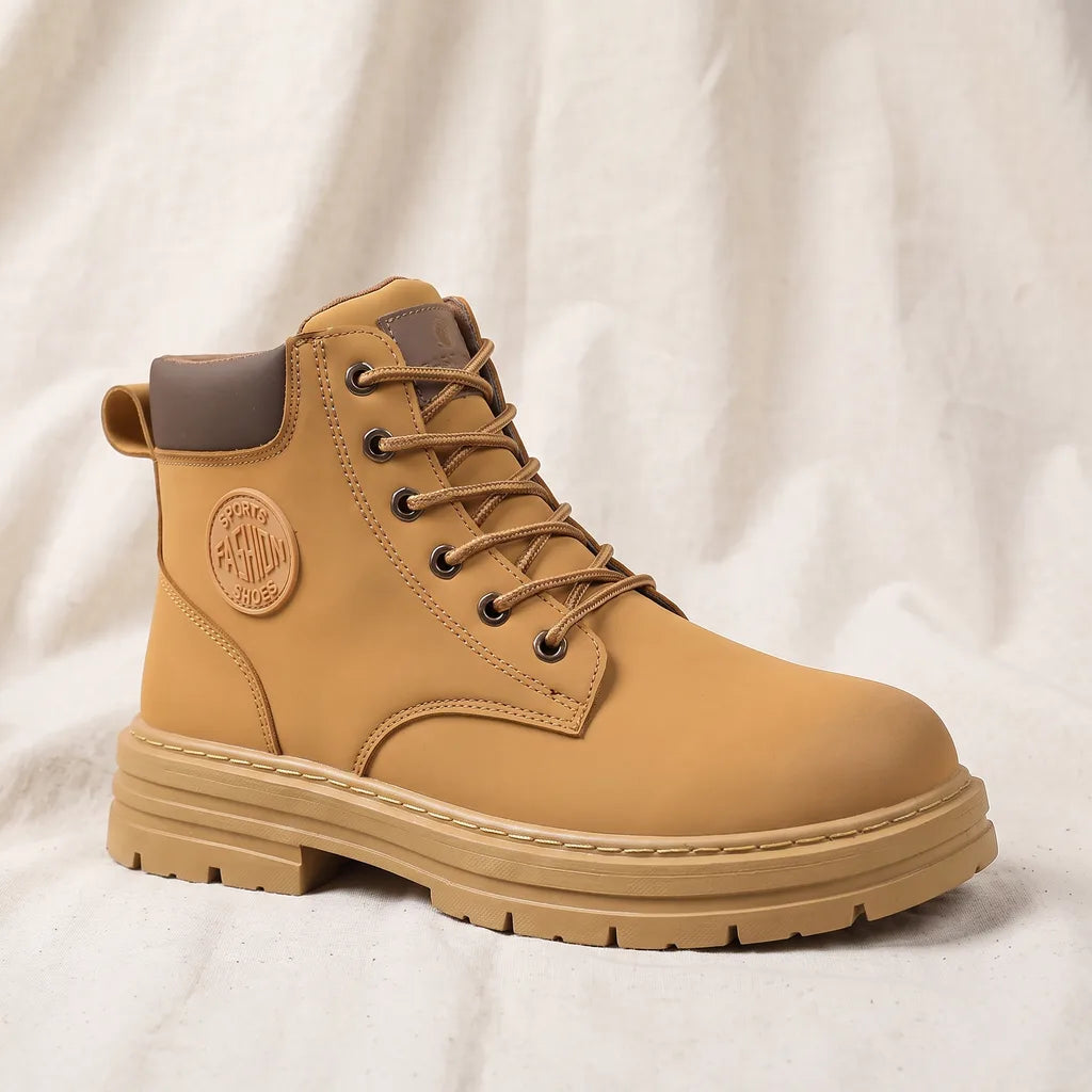 Men's Tan Lucas | Men's Leather Boots -No match