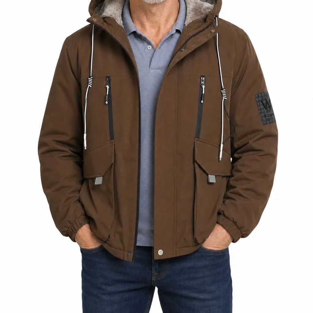 Macallan | Men's Winter Coat - Color:Brown;Size:M