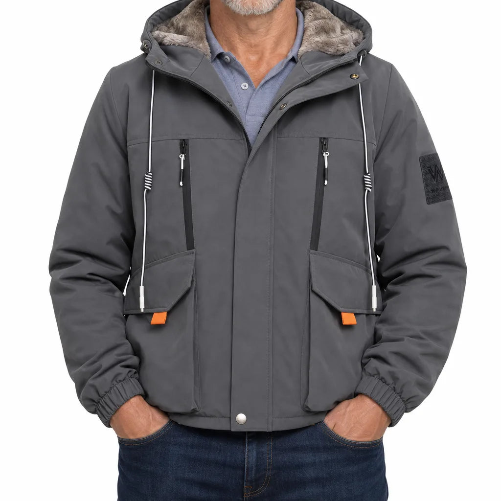 Macallan | Men's Winter Coat - Color:Gray;Size:M