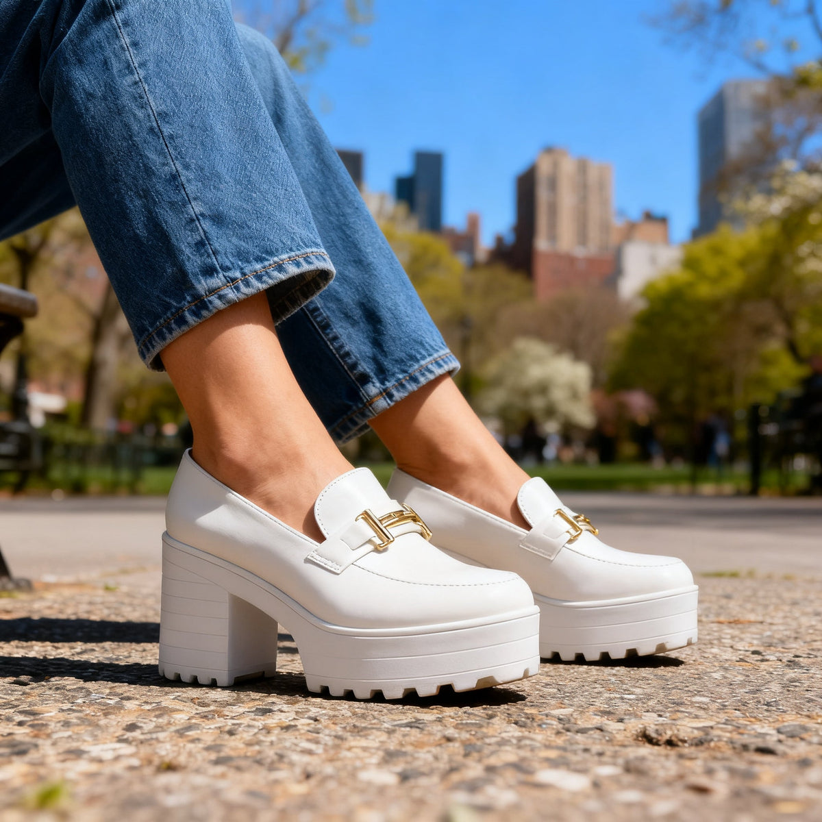 Lauren | Women's Orthopaedic Platform Loafers