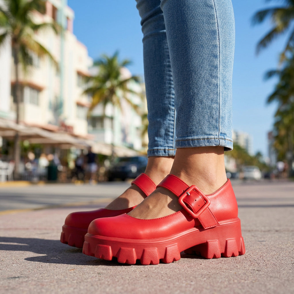 Cheyenne | Women's Mary Jane Platforms