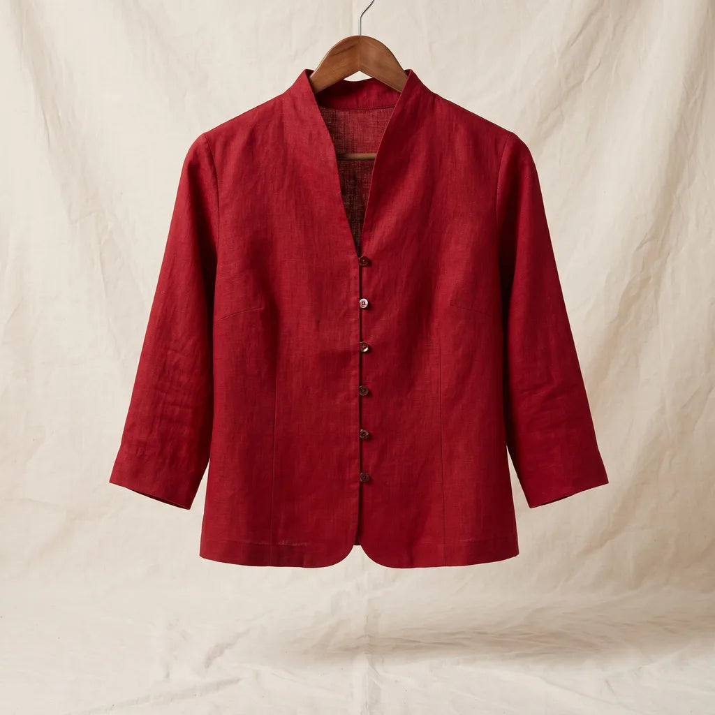 Women's Marchetta Tailored Linen Jacket