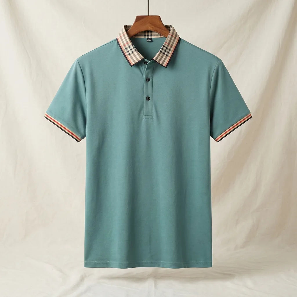 Men's Green Adrian Knit Polo Shirt