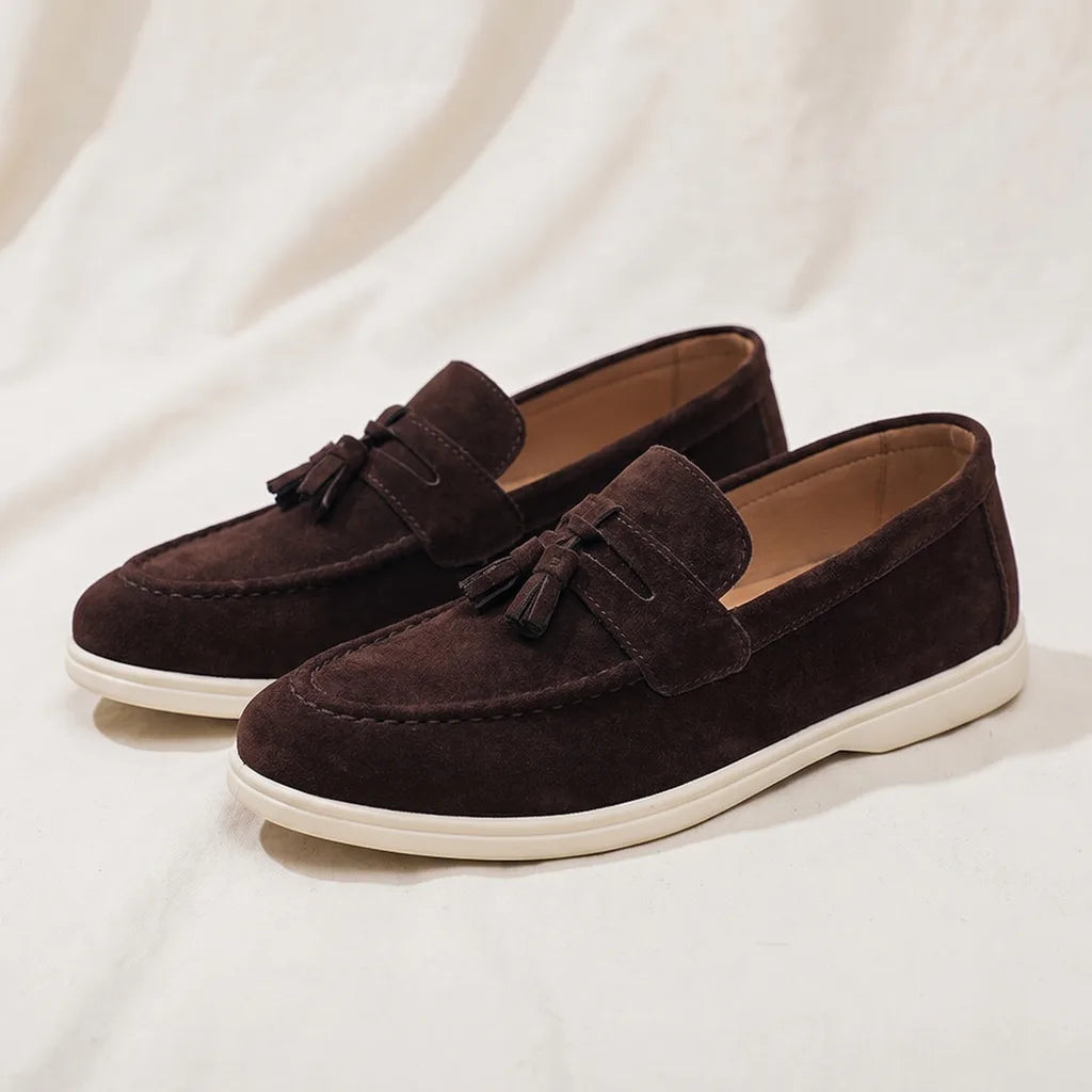 Men's Black Maximilian Tassel Loafers