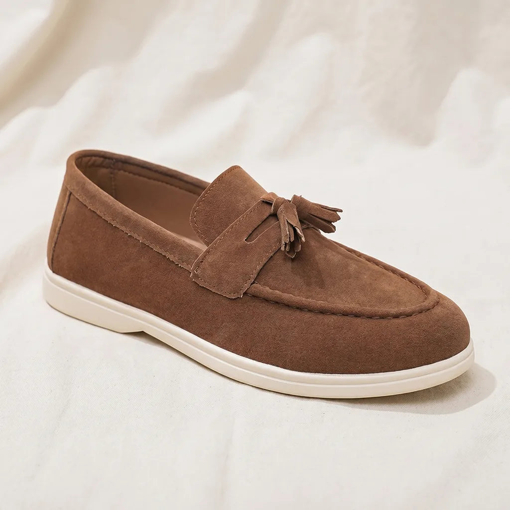 Men's Brown Maximilian Tassel Loafers
