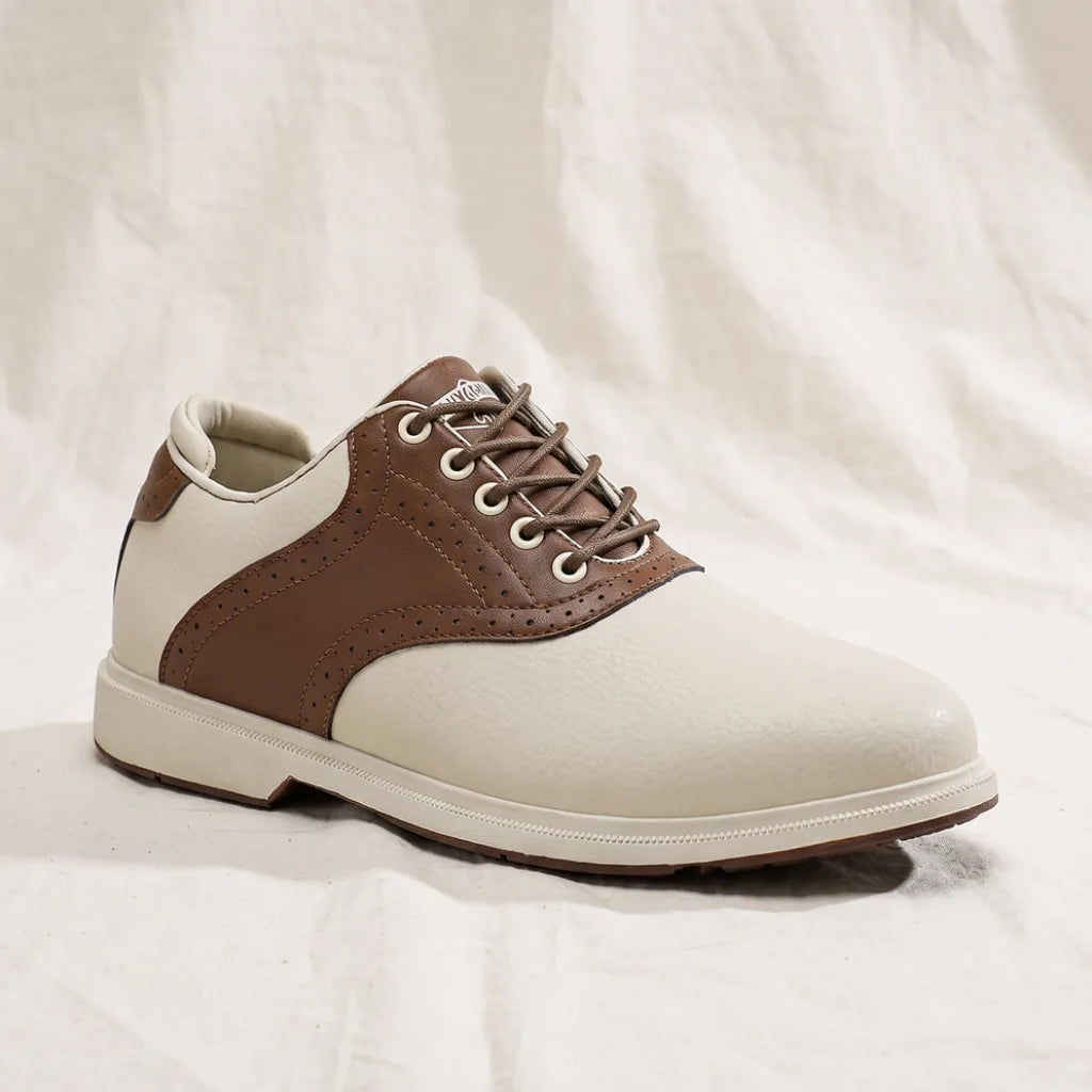 Men's Warfield Leather Golf Sneakers