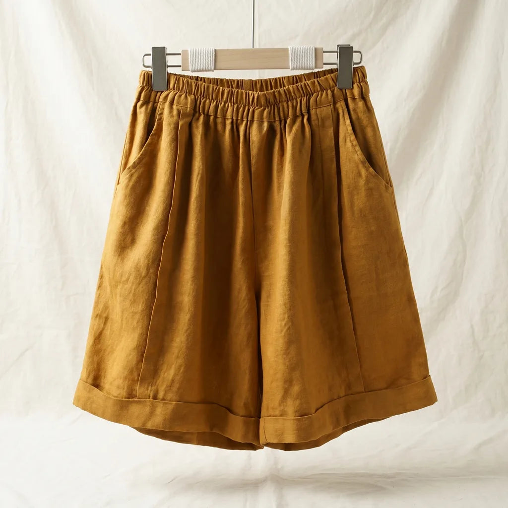Women's Merrill Cotton Wide Leg Shorts