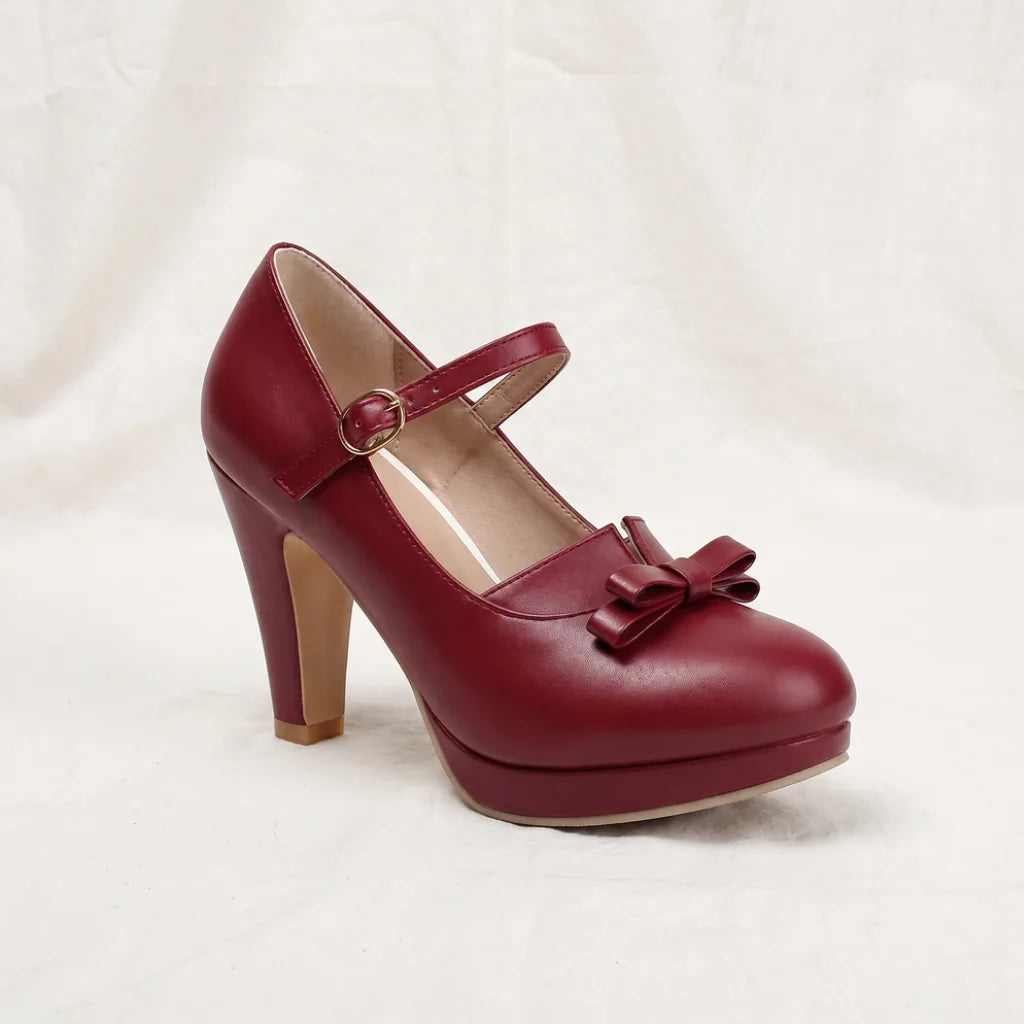 Women's Mathers Platform Mary Janes