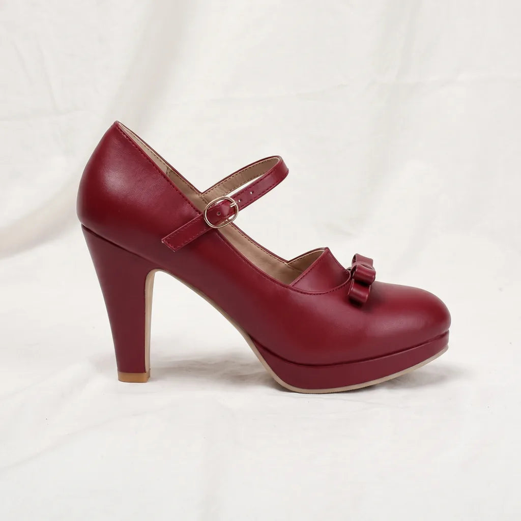 Women's Mathers Platform Mary Janes